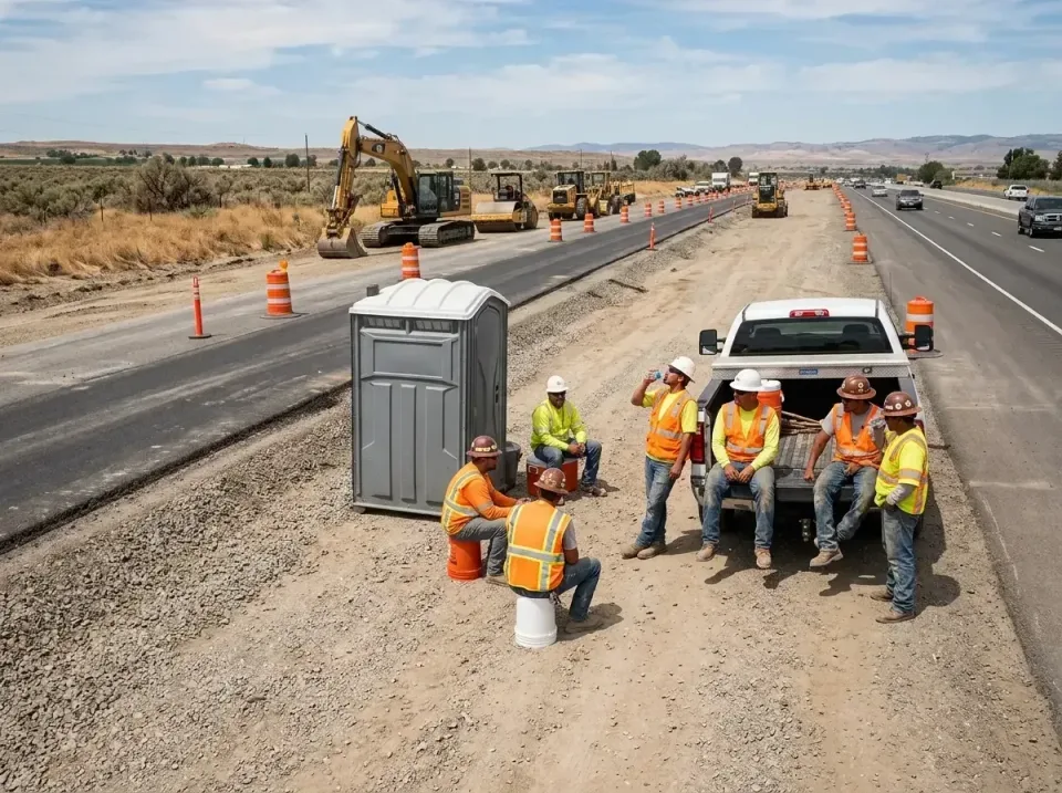 highway-road-construction-crew-007 — frequently asked questions, Porta Potty and Restroom Rentals in Farley, KY